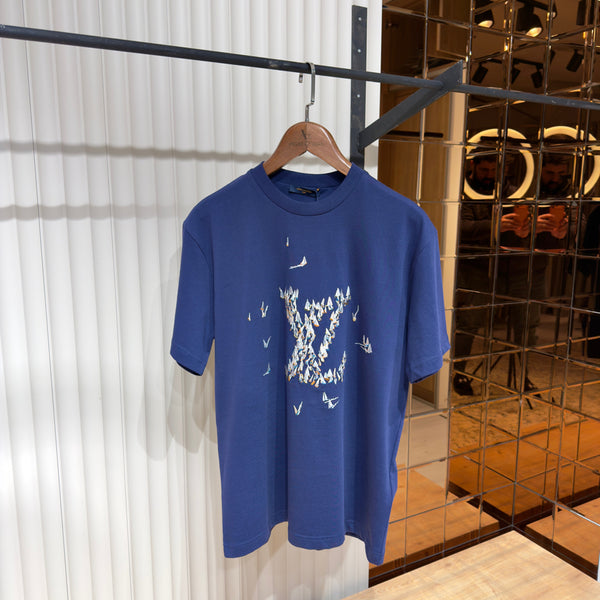 Louis Vuitton Embroidered Cotton T Shirt