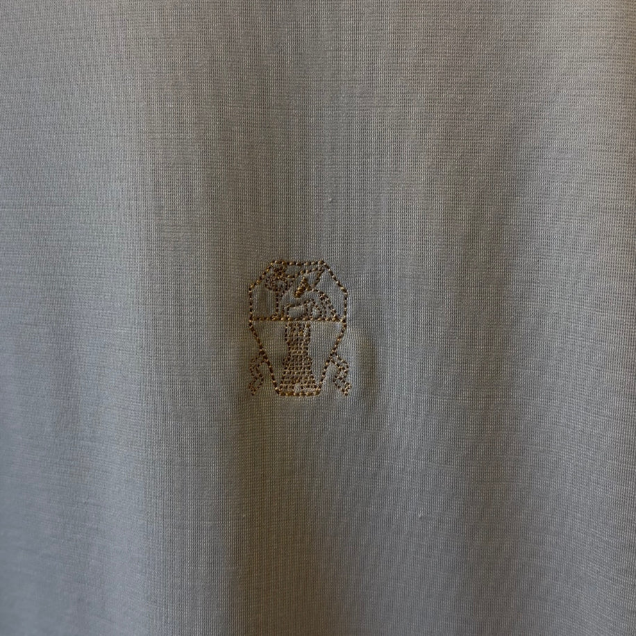 Brunello Cucinelli Custom Fabric Beige Tshirt