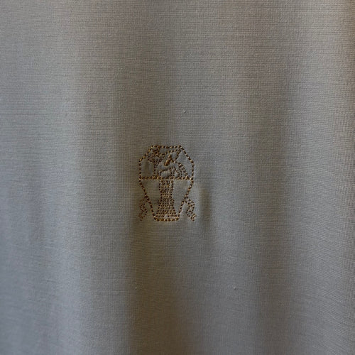 Brunello Cucinelli Custom Fabric Beige Tshirt
