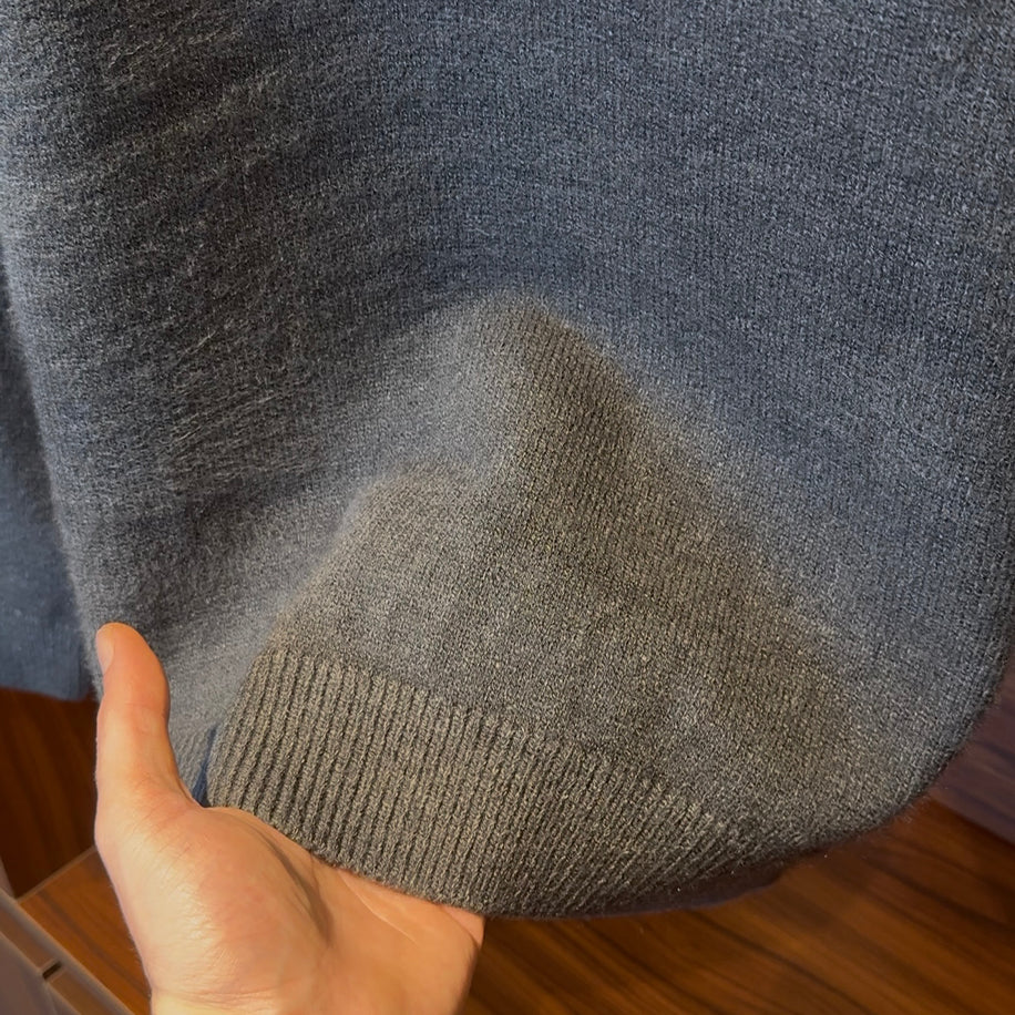 Dolce Gabbana Long Sleeve Gray Sweater