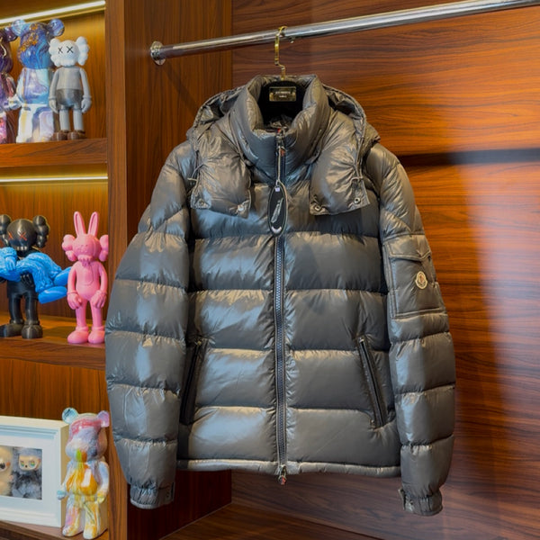 Moncler Maya Goose Down Anthracite Coat