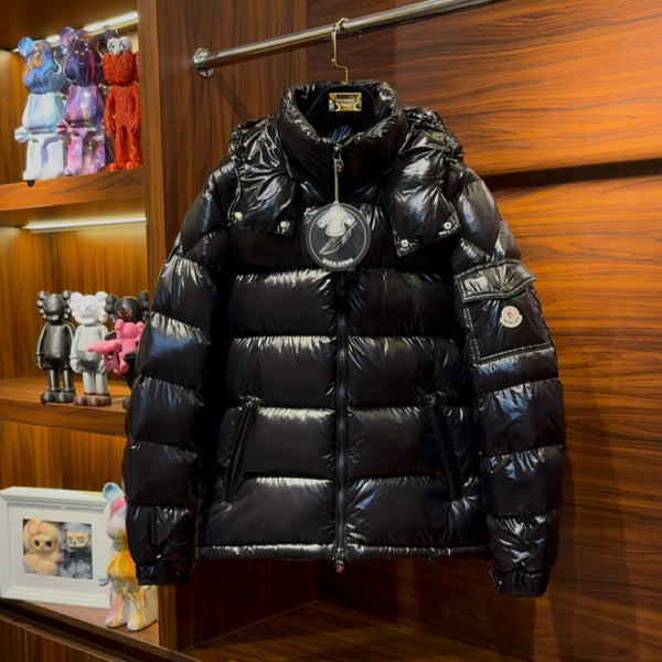 Moncler Maya Goose Down Black Coat