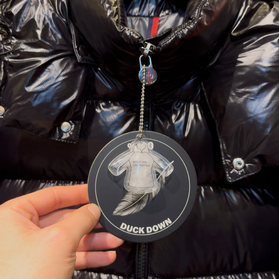 Moncler Maya Goose Down Black Coat