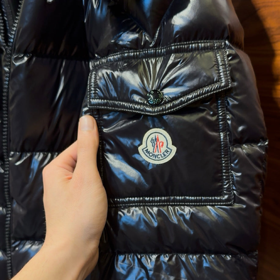 Moncler Maya Goose Down Black Coat