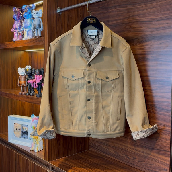 Gucci Vintage Homme Tan Jacket