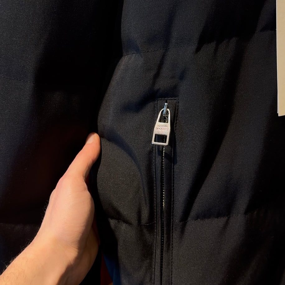 Alexander McQueen Down Black Coat