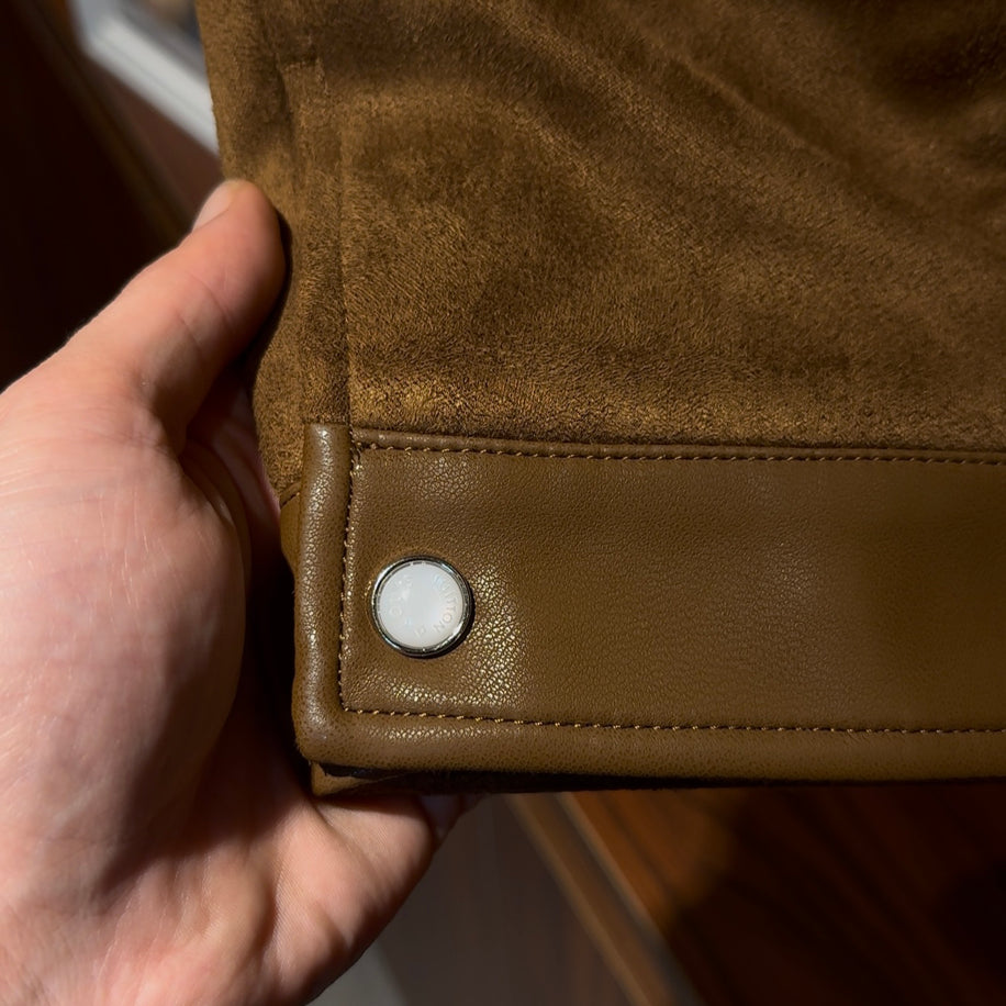 Louis Vuitton Suede Nubuck Leather Jacket