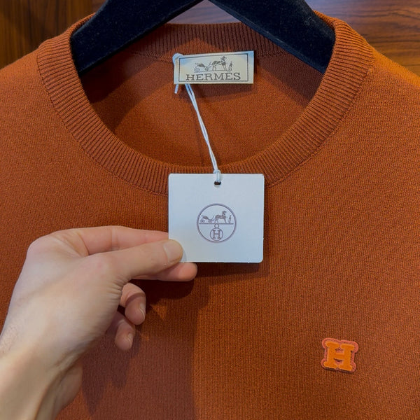 Hermes Special Fabric Cream Color Tshirt