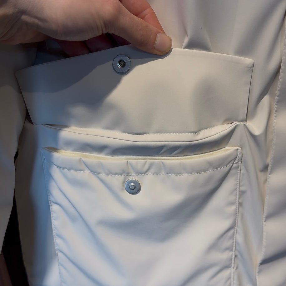 Christian Dior Kaz Tüyü Pirinç Beyazı Mont