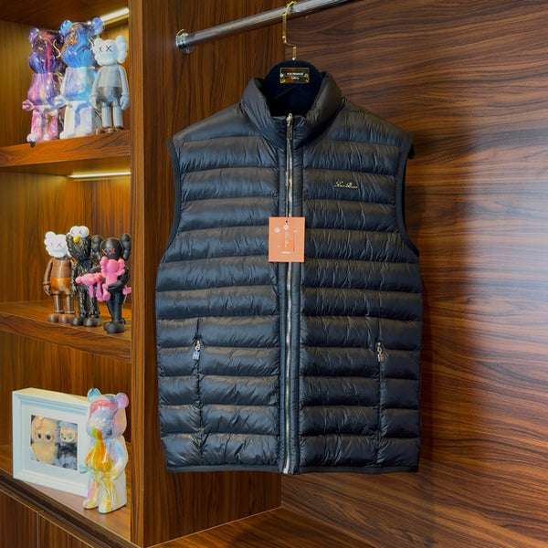 Loro Piana Reversible Vest Black