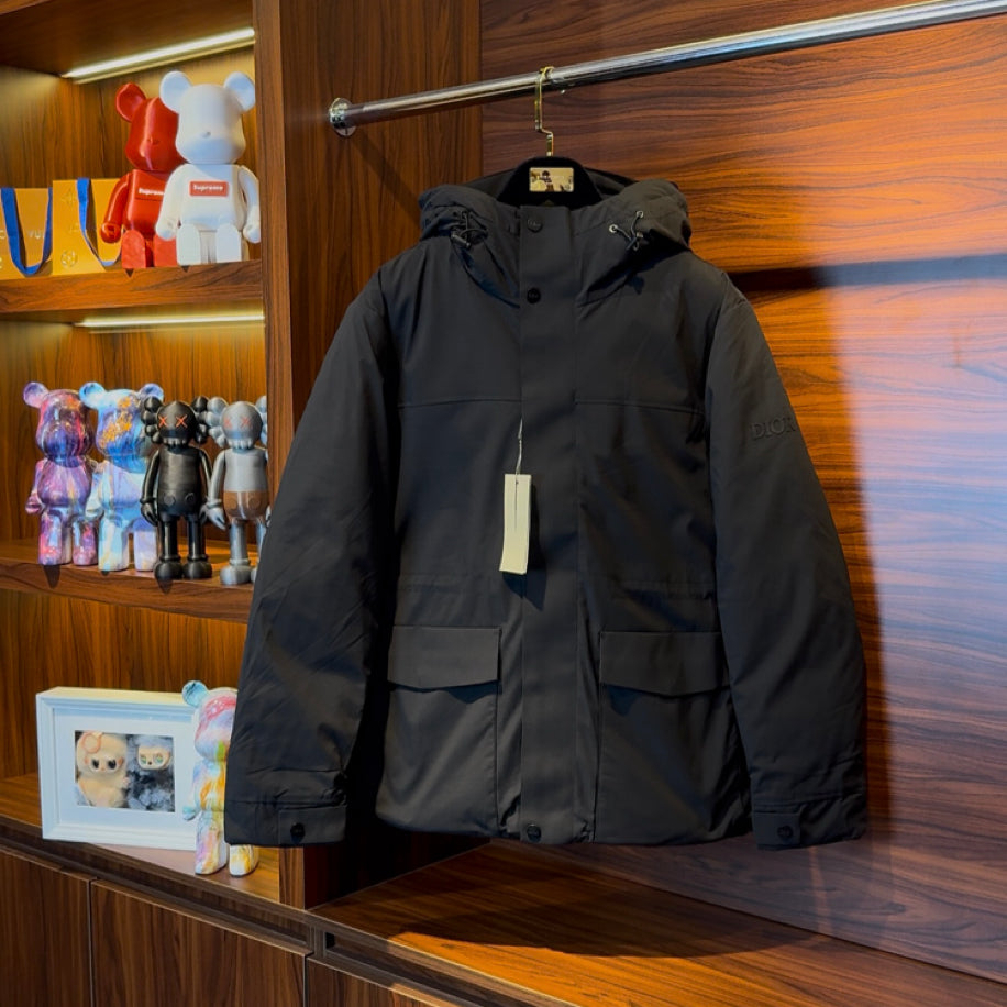 Christian Dior Goose Down Black Coat