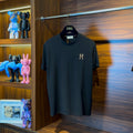 Hermes Special Fabric Black Tshirt