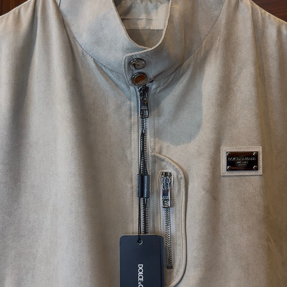 Dolce Gabbana Suede Jacket