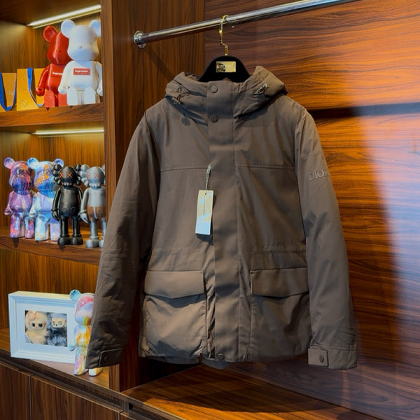Christian Dior Down Brown Coat