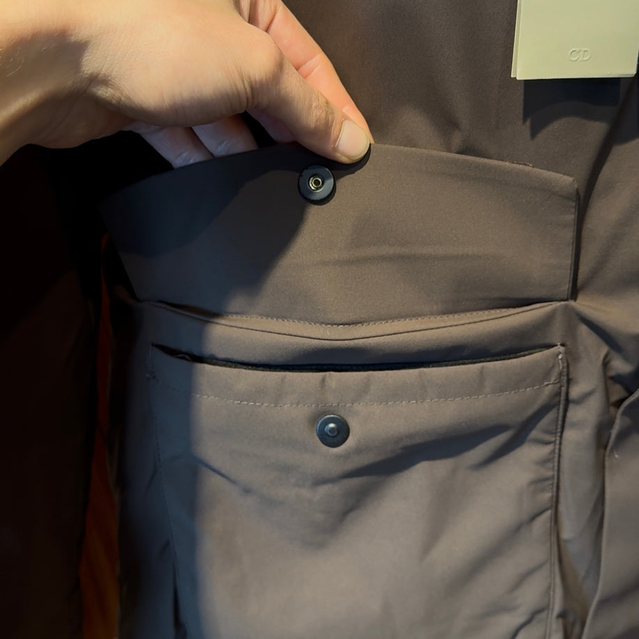 Christian Dior Down Brown Coat